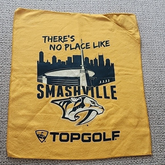 Nashville Predators Light Up Microfiber graphic cloth Smashville - Picture 1 of 3